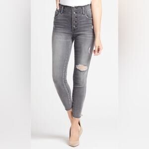 Kut From The Kloth Connie Ankle Skinny Distressed 0